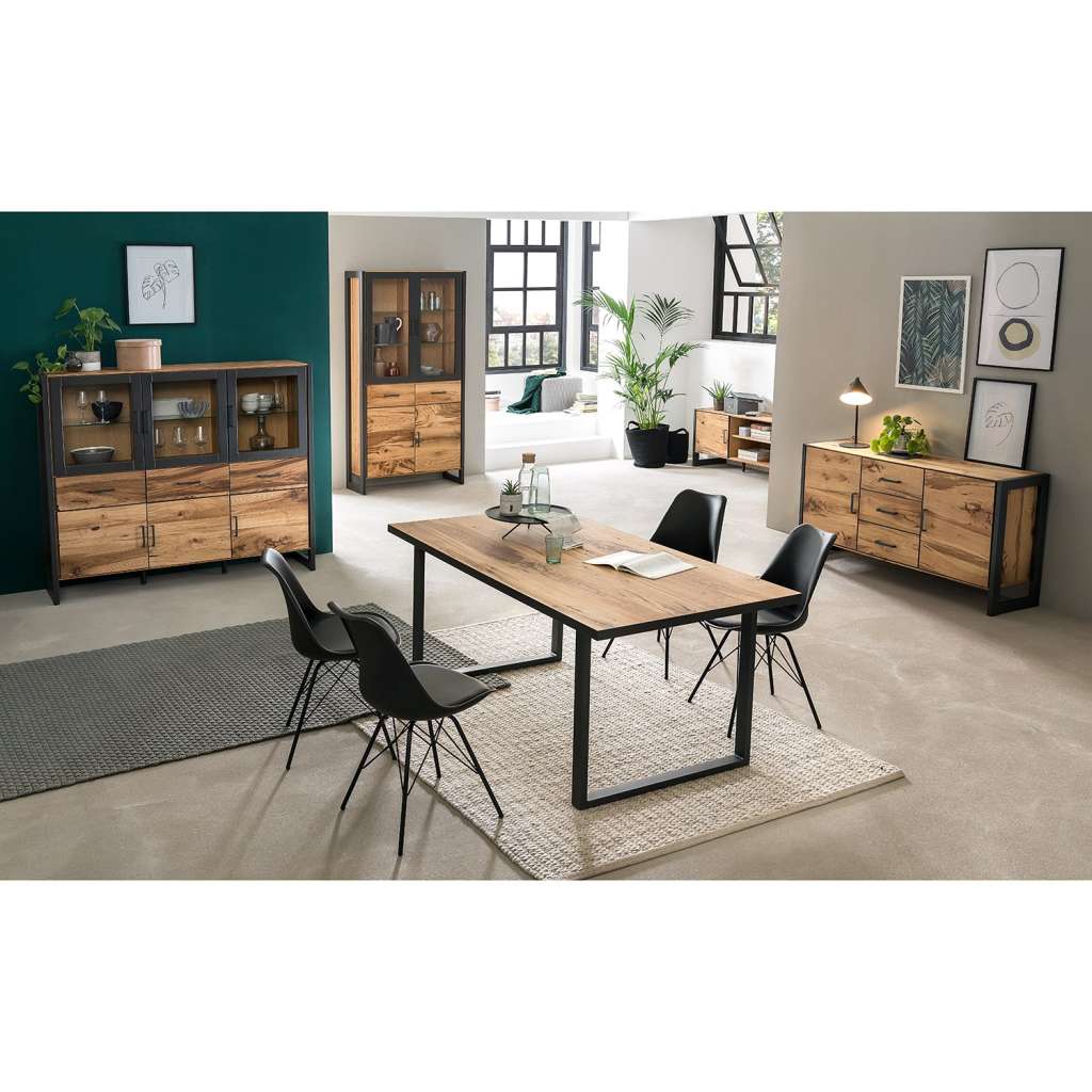 home24 Vitrinenschrank Ironwood