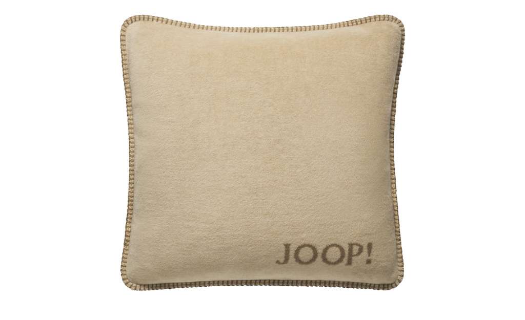 JOOP! Kissen   Joop! Uni Doubleface ¦ braun ¦ Füllung: 100% Polyester ¦ Maße (cm): B: 50 Heimtextilien > Kissen > Dekokissen - Höffner
