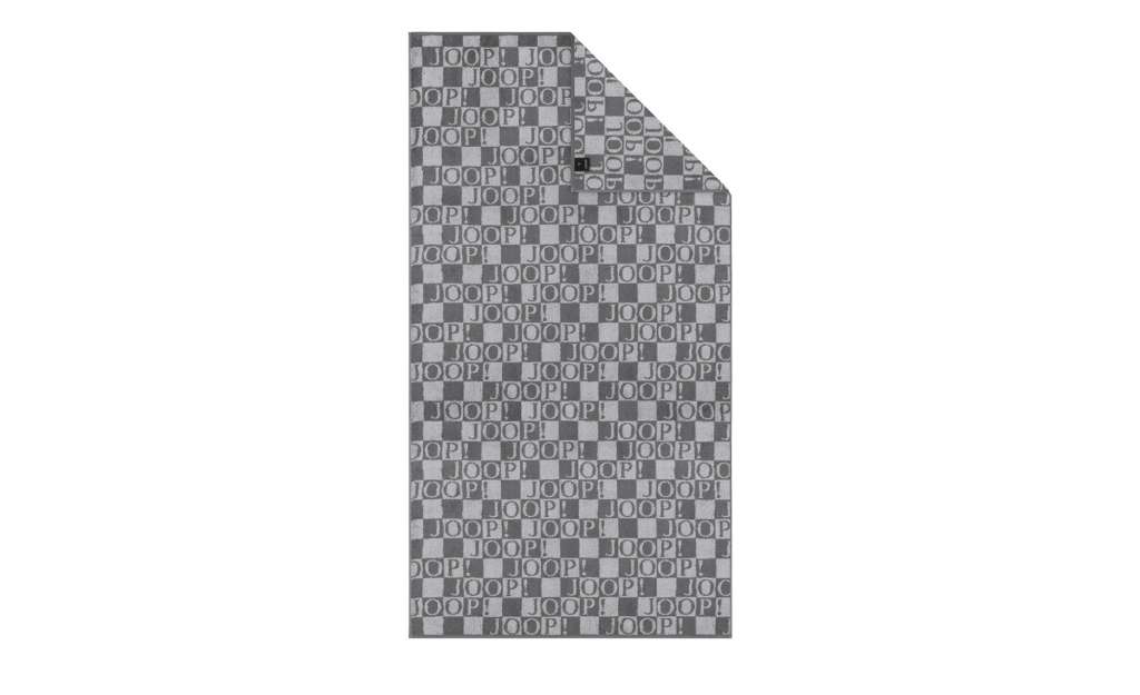 JOOP! Duschtuch  JOOP 1675 Frame Checked ¦ grau ¦ 100% Baumwolle ¦ Maße (cm): B: 80 Badtextilien und Zubehör > Handtücher & Badetücher > Duschtücher - Höffner