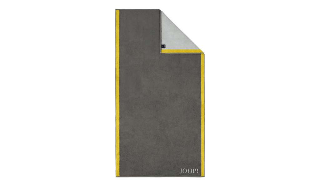 JOOP! Duschtuch  JOOP 1676 Frame Contour ¦ grau ¦ 100% Baumwolle ¦ Maße (cm): B: 80 Badtextilien und Zubehör > Handtücher & Badetücher > Duschtücher - Höffner
