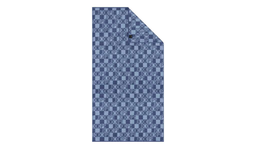 JOOP! Duschtuch  JOOP 1675 Frame Checked ¦ blau ¦ 100% Baumwolle ¦ Maße (cm): B: 80 Badtextilien und Zubehör > Handtücher & Badetücher > Duschtücher - Höffner