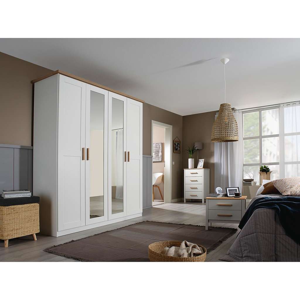 home24 Drehtuerenschrank Fargo