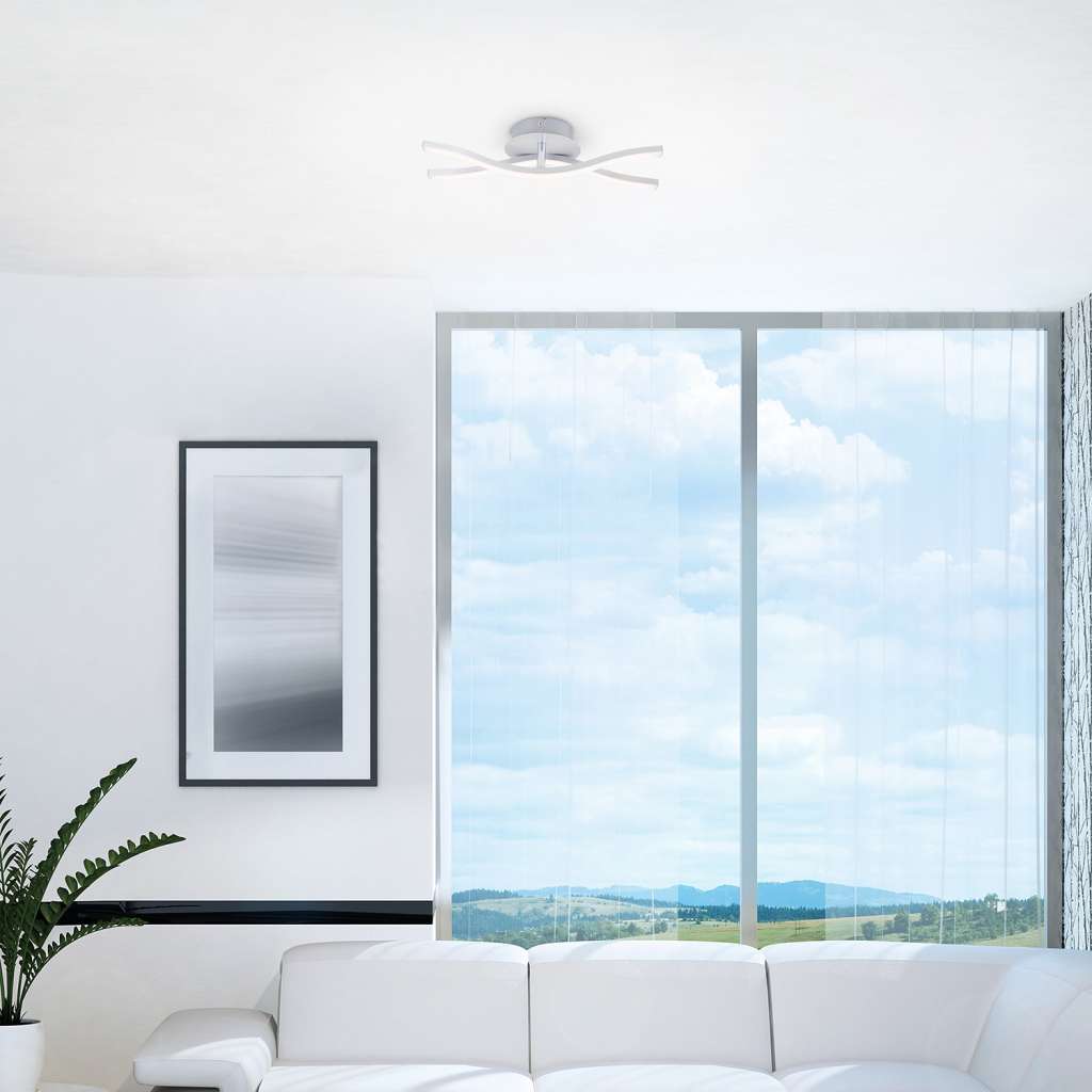 home24 LED-Deckenleuchte Aleister