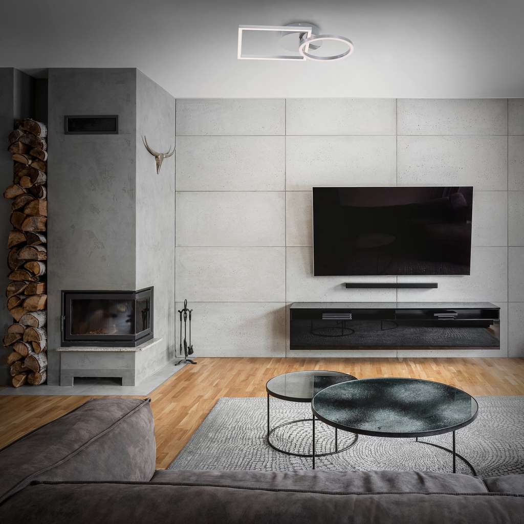 home24 LED-Deckenleuchte Judith