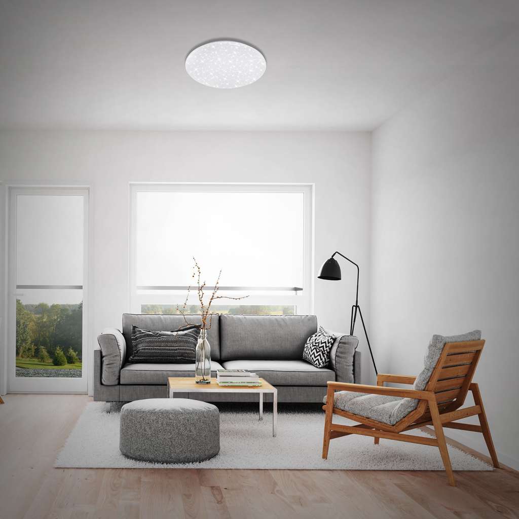 home24 LED-Deckenleuchte Carina