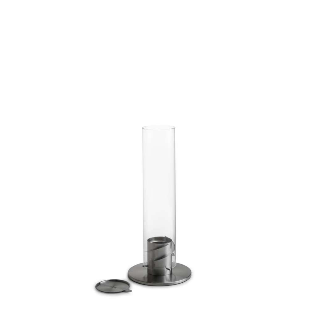 Höfats - SPIN Tischfeuer - silber - 9 cm Ø - outdoor