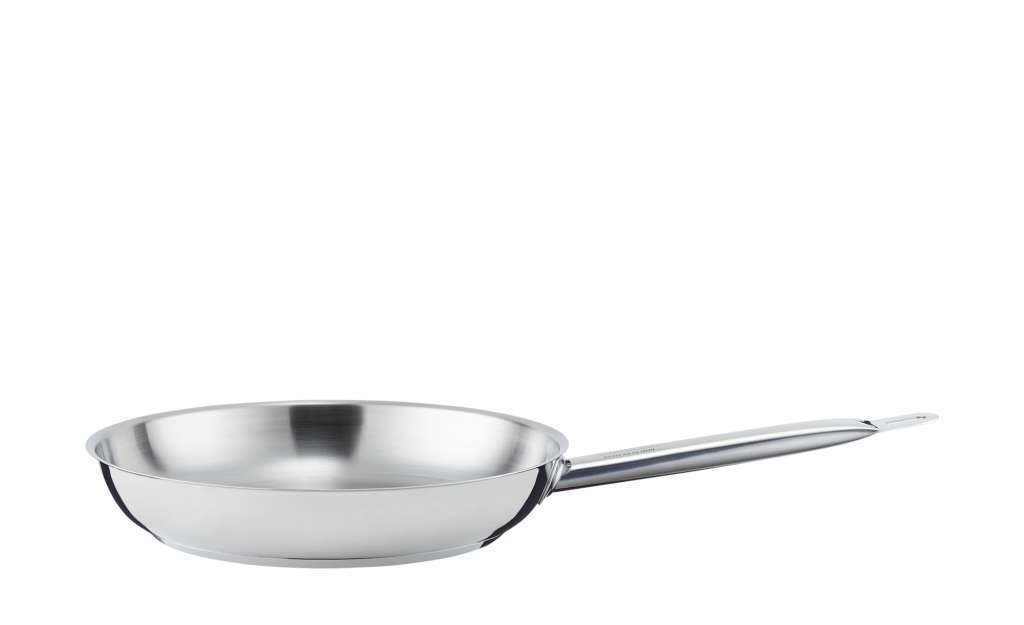 Meisterkoch Edelstahlpfanne 28 cm ¦ silber ¦ Edelstahl ¦ Maße (cm): H: 4,8 Ø: 28 Töpfe & Pfannen & Zubehör > Pfannen > Universalpfannen - Höffner
