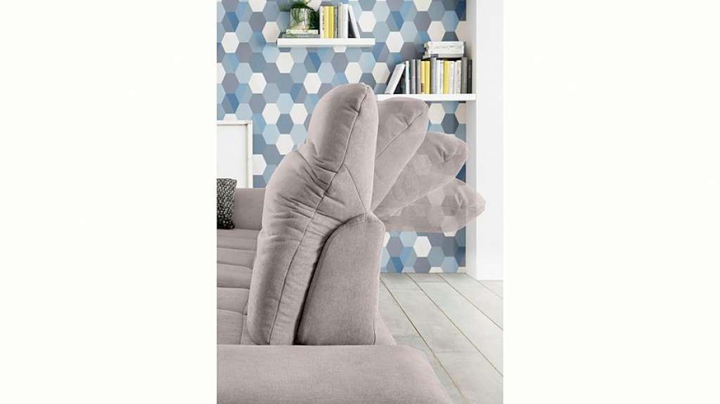 set one by Musterring Wohnlandschaft »SO4100«, Ottomane wahlweise links oder rechts bestellbar, wahlweise mit Bettfunktion