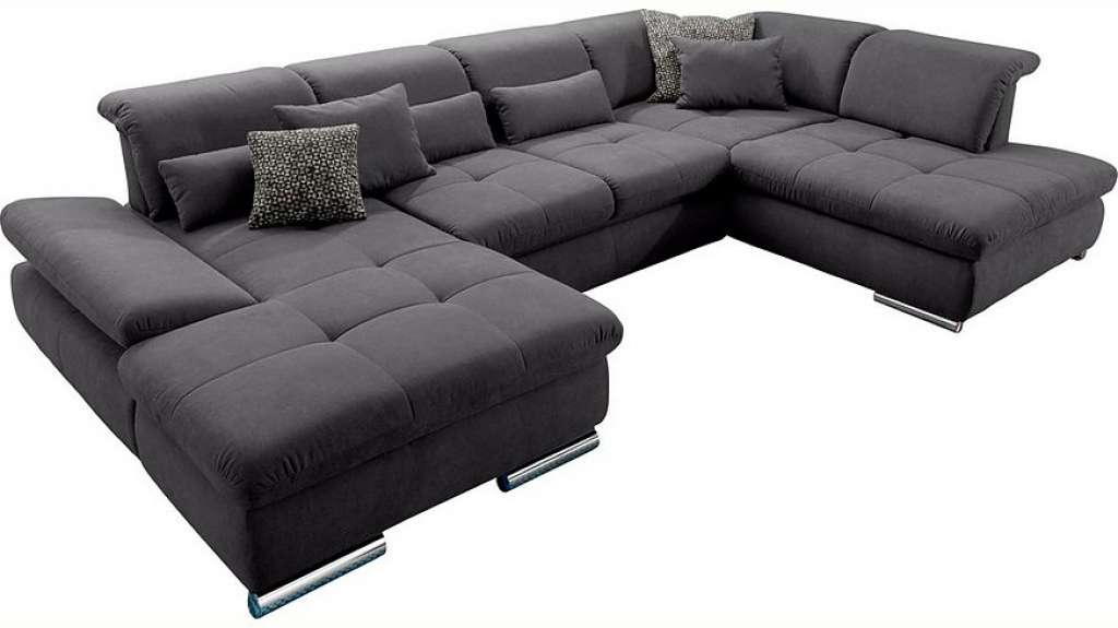 set one by Musterring Wohnlandschaft »SO4100«, Ottomane wahlweise links oder rechts bestellbar, wahlweise mit Bettfunktion