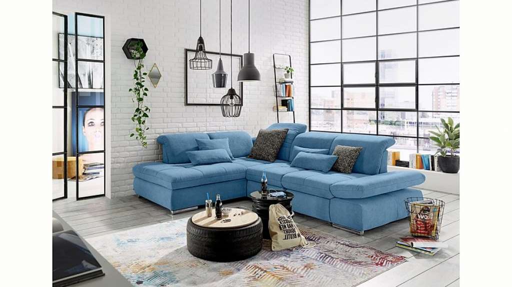 set one by Musterring Ecksofa »SO4100«, Ottomane links oder rechts bestellbar, wahlweise mit Bettfunktion