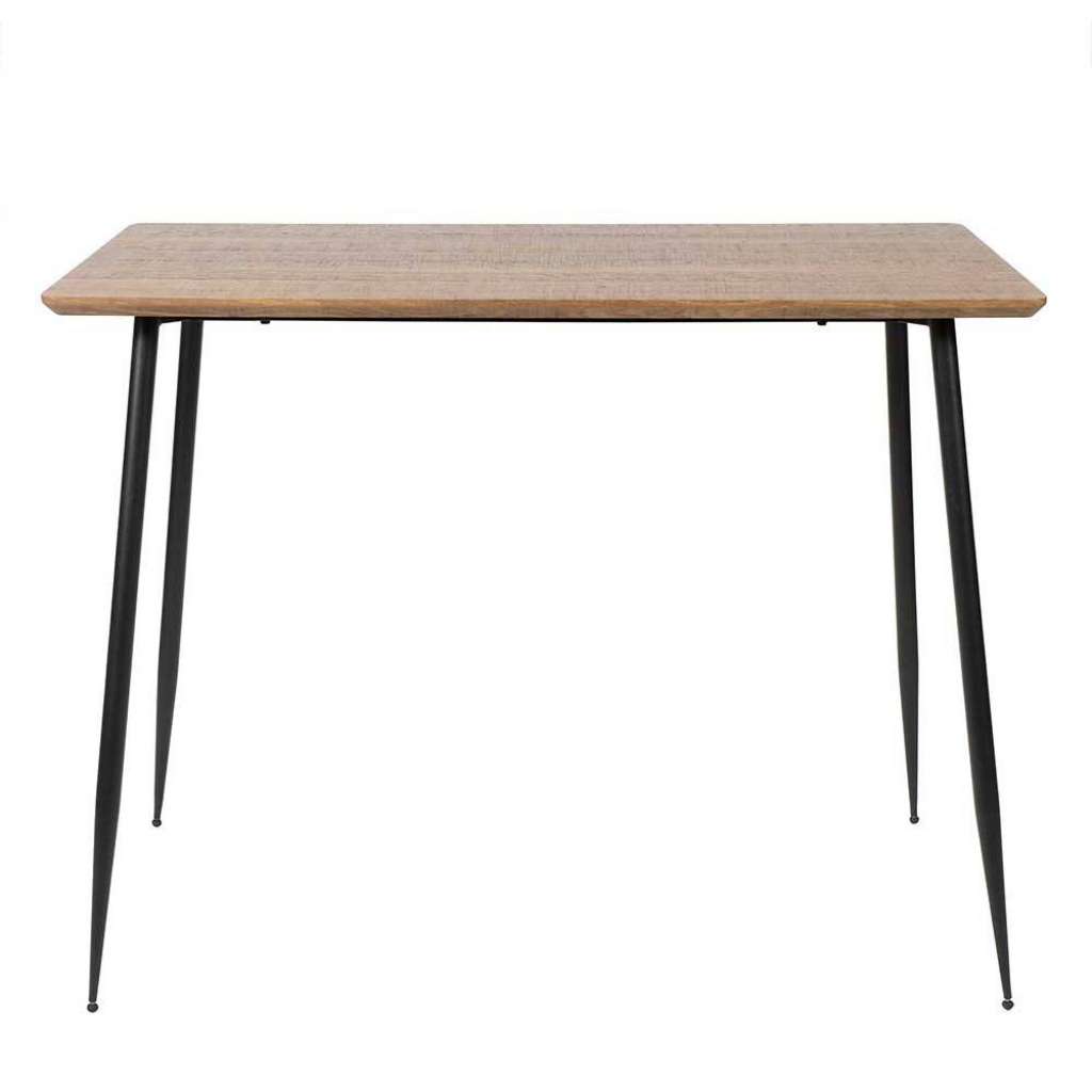 Tresentisch in Schwarz und Eiche Optik 120 cm breit