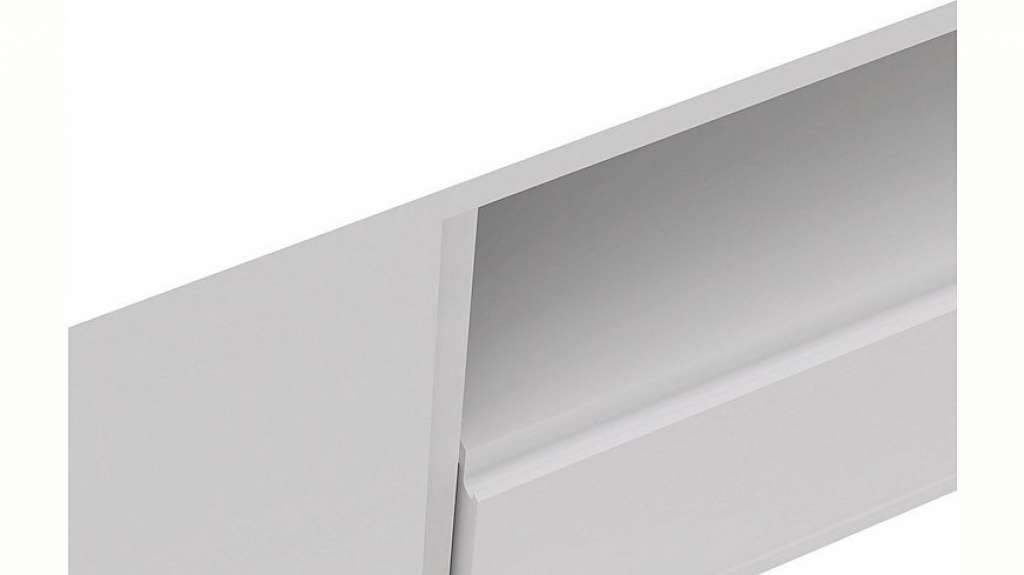 SalesFever Lowboard, mit Hairpin Beinen, modernes TV-Board, Fernsehschrank mit Klappendämpfer