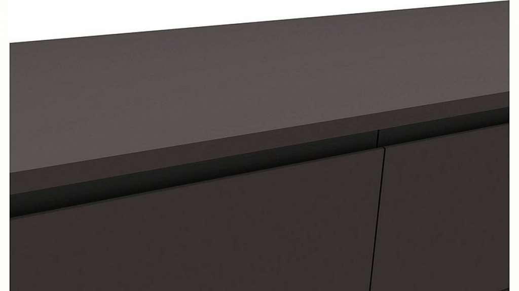 SalesFever Lowboard, mit Hairpin Beinen, modernes TV-Board, Fernsehschrank mit Klappendämpfer