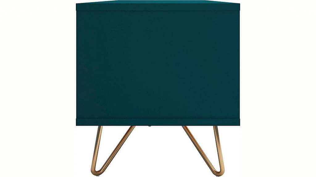 SalesFever Lowboard, mit Hairpin Beinen, modernes TV-Board, Fernsehschrank mit Klappendämpfer