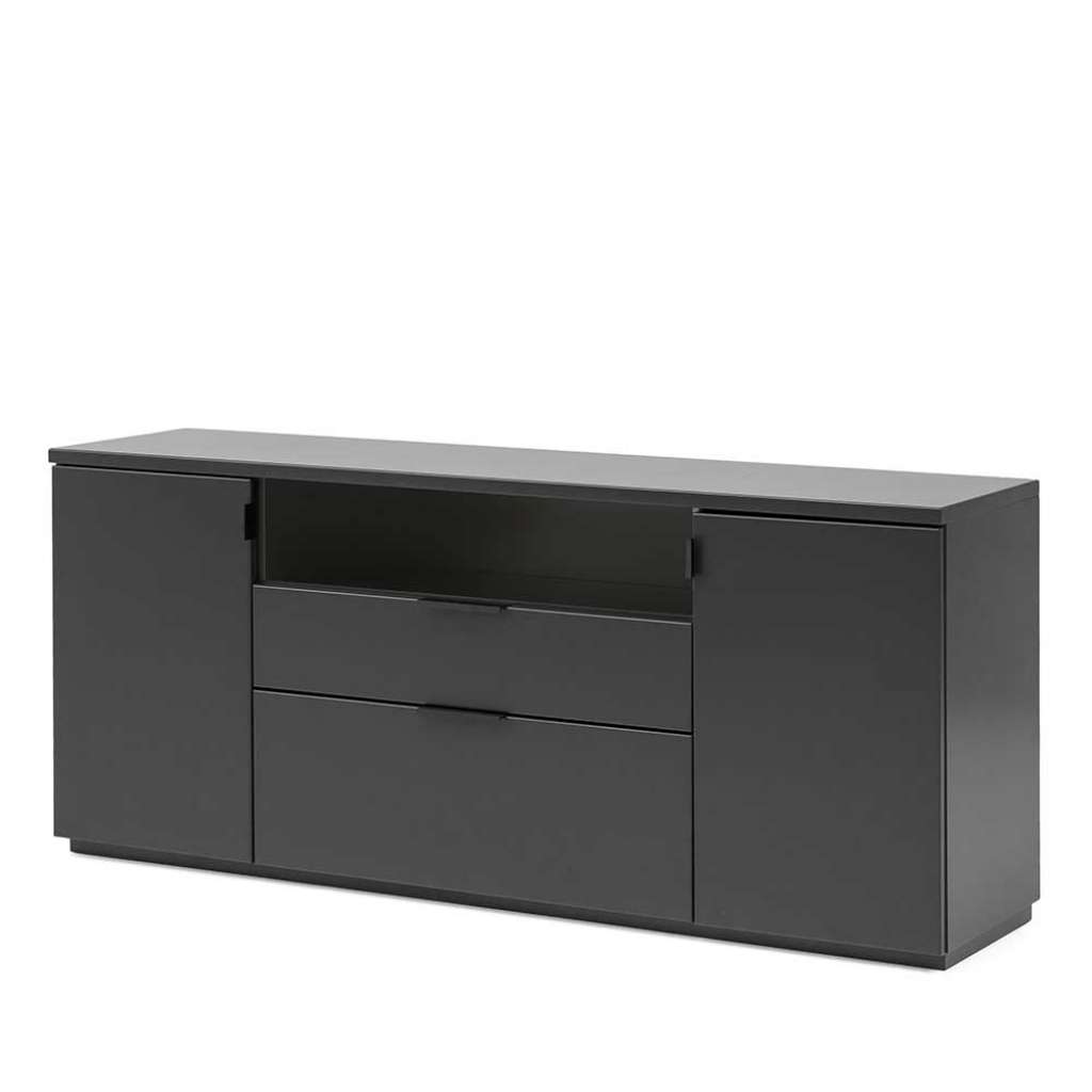 Sideboard in Anthrazit 160 cm breit