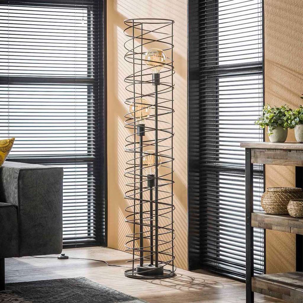 Stehleuchte 140 cm hoch Industriedesign