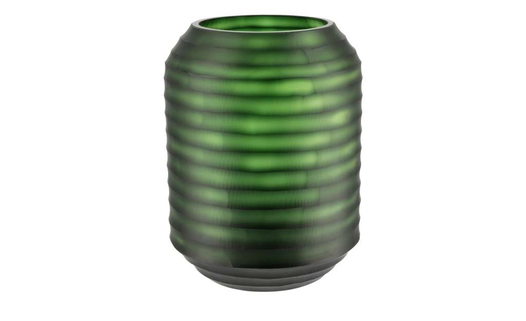 Peill+Putzler Vase ¦ grün ¦ Glas  ¦ Maße (cm): H: 26 Ø: 20 Dekoration > Vasen - Höffner