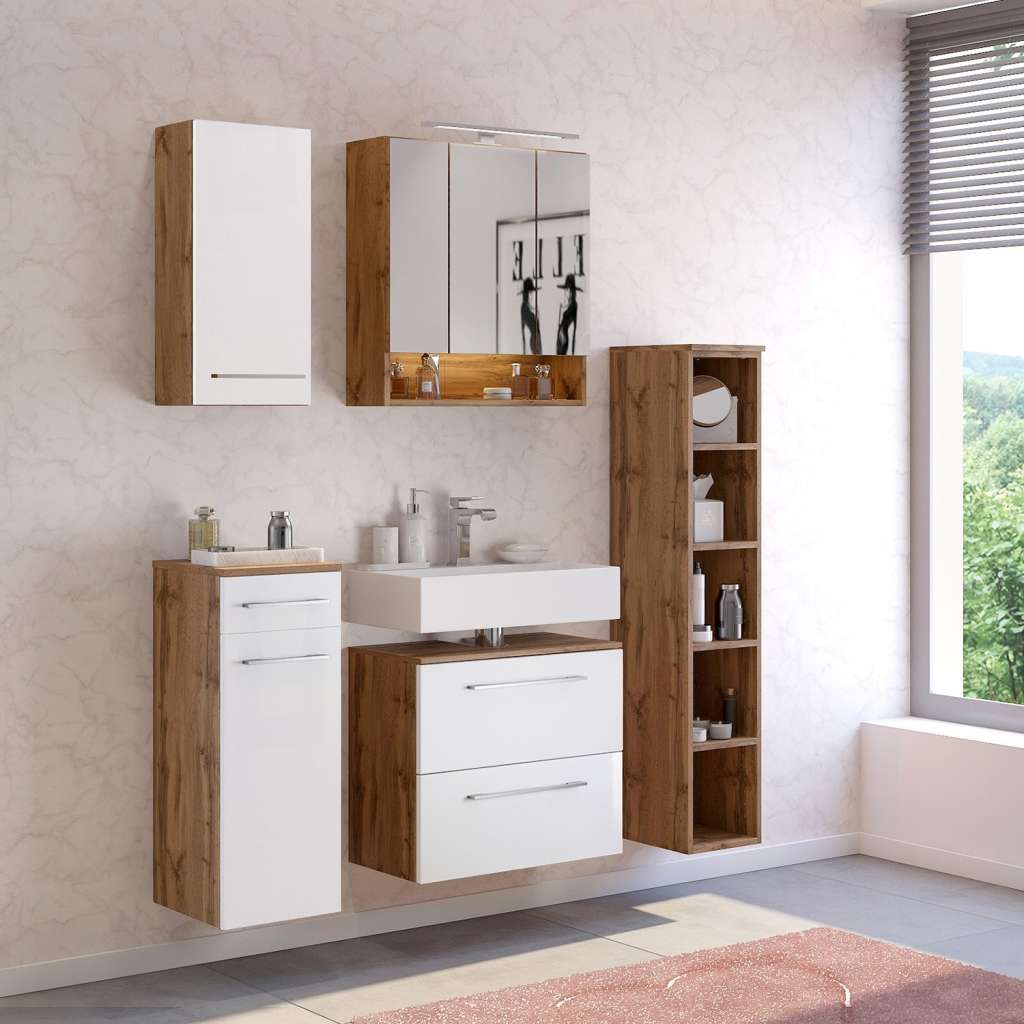 home24 Waschbeckenunterschrank Davos IV
