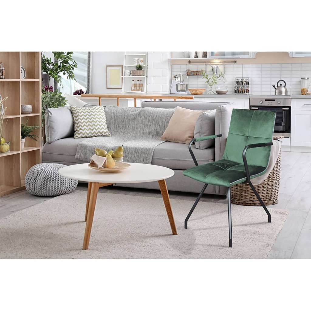 home24 Armlehnenstuhl Eaden (2er-Set)