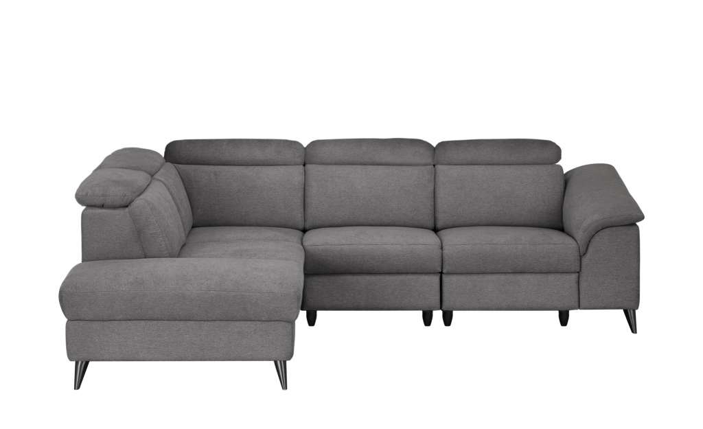 uno Ecksofa  Athon ¦ grau ¦ Maße (cm): H: 85 Polstermöbel > Sofas > Ecksofas - Höffner