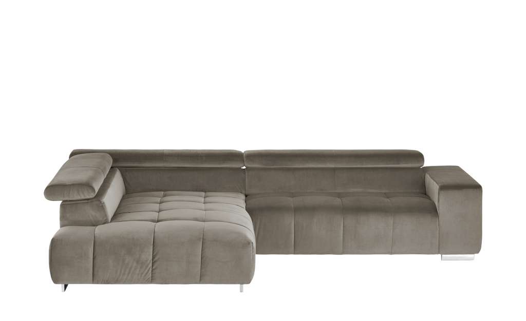 uno Ecksofa  Origo ¦ grau ¦ Maße (cm): H: 70 Polstermöbel > Sofas > Ecksofas - Höffner