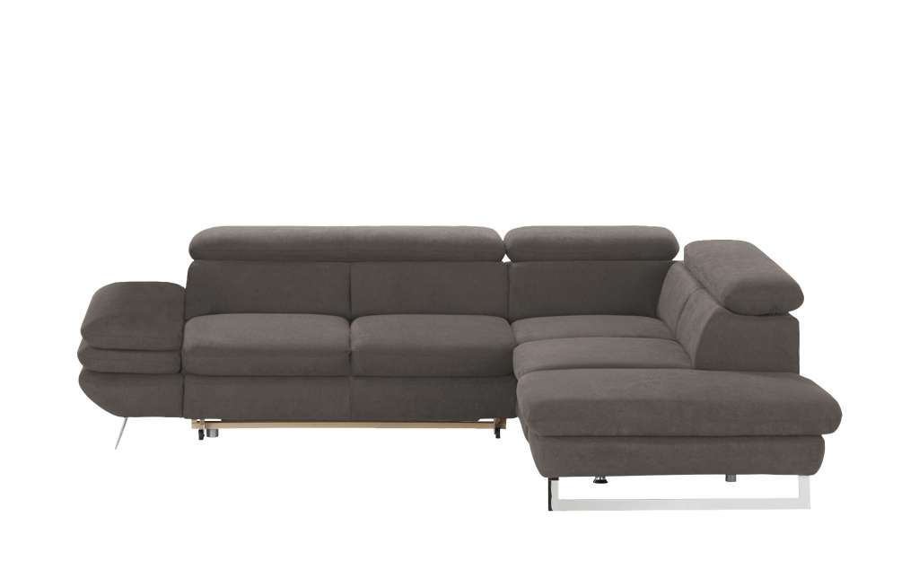 uno Ecksofa  Preston ¦ braun ¦ Maße (cm): H: 74 Polstermöbel > Sofas > Ecksofas - Höffner