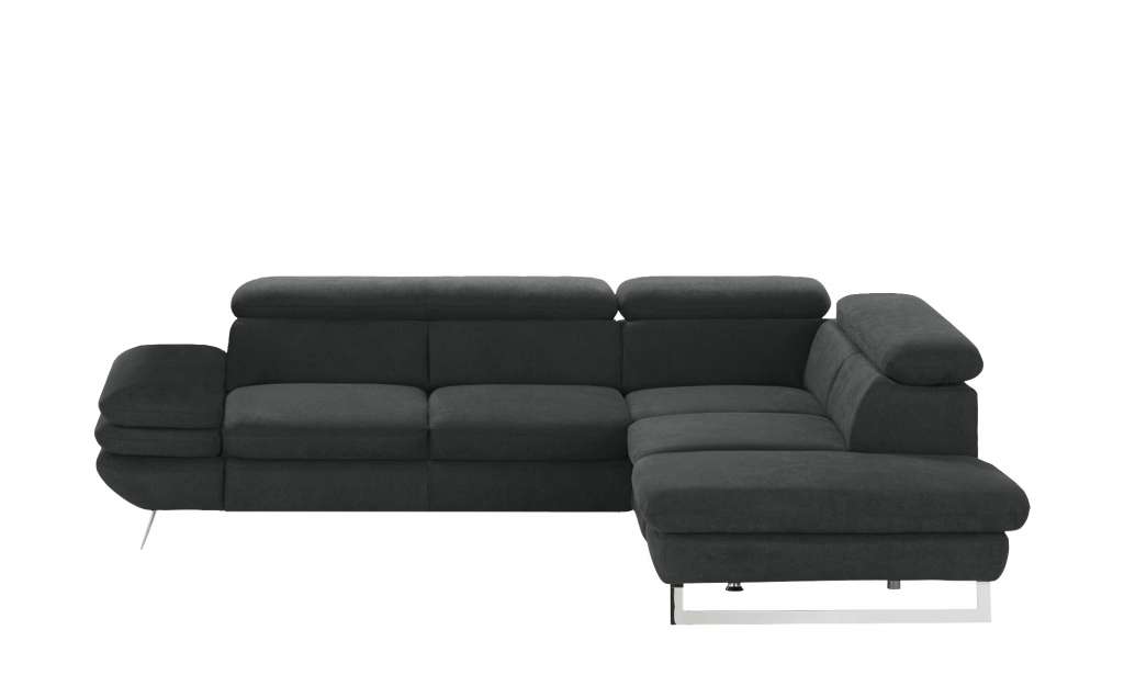 uno Ecksofa  Preston ¦ grau ¦ Maße (cm): H: 74 Polstermöbel > Sofas > Ecksofas - Höffner