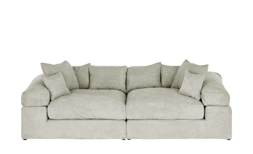 smart Big Sofa  Lianea ¦ beige ¦ Maße (cm): B: 276 H: 86 T: 138 Polstermöbel > Sofas > Big-Sofas - Höffner