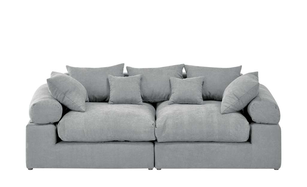 smart Big Sofa  Lionore ¦ grau ¦ Maße (cm): B: 242 H: 86 T: 121 Polstermöbel > Sofas > Big-Sofas - Höffner