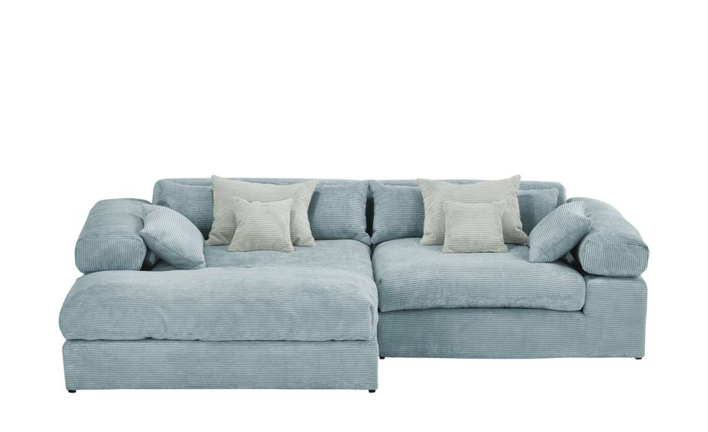 smart Ecksofa  Lianea ¦ blau ¦ Maße (cm): H: 86 Polstermöbel > Sofas > Ecksofas - Höffner
