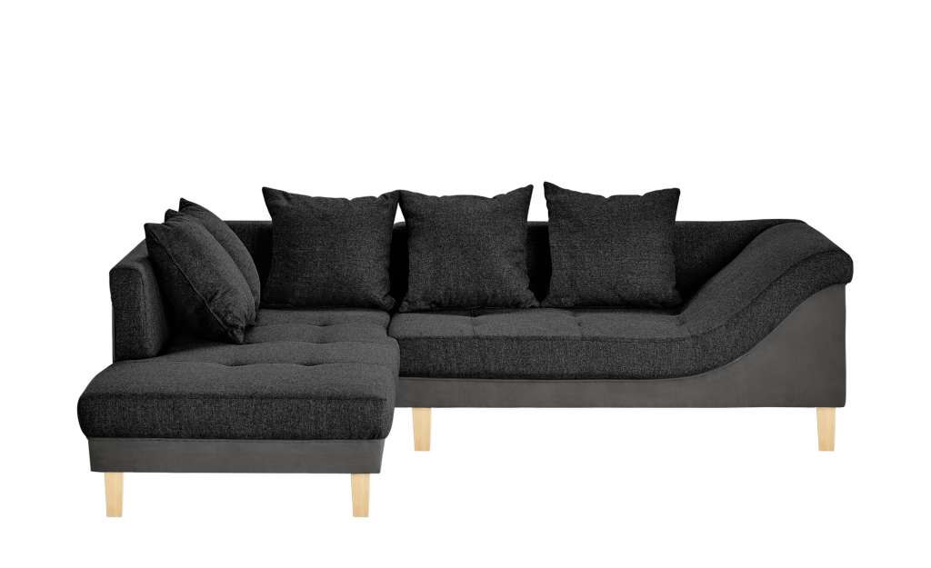 smart Ecksofa   Rita ¦ schwarz ¦ Maße (cm): H: 86 Polstermöbel > Sofas > Ecksofas - Höffner