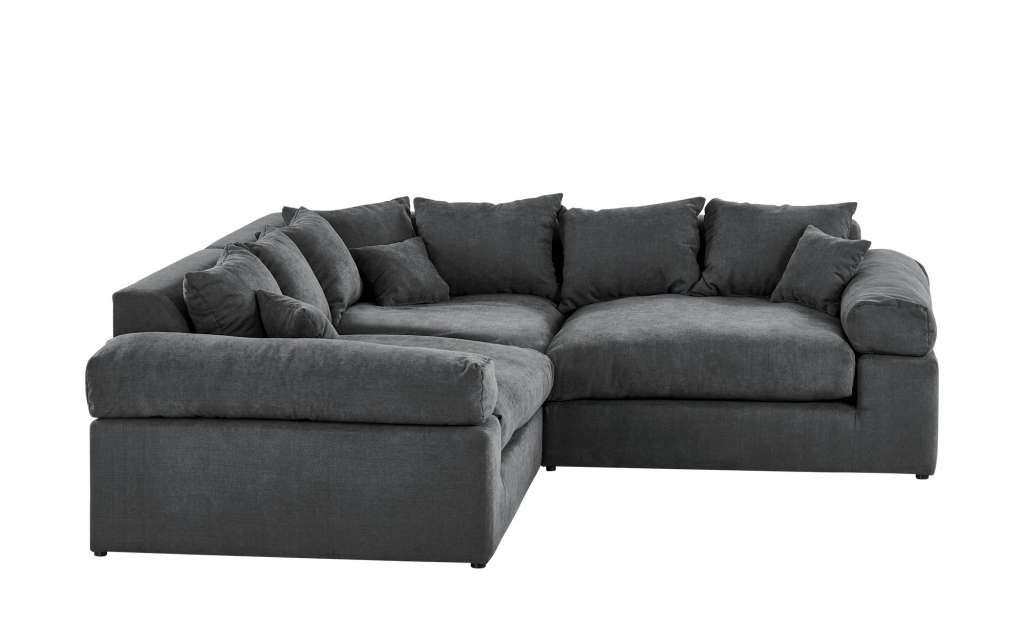 smart Ecksofa  Lionore ¦ schwarz ¦ Maße (cm): H: 86 Polstermöbel > Sofas > Ecksofas - Höffner