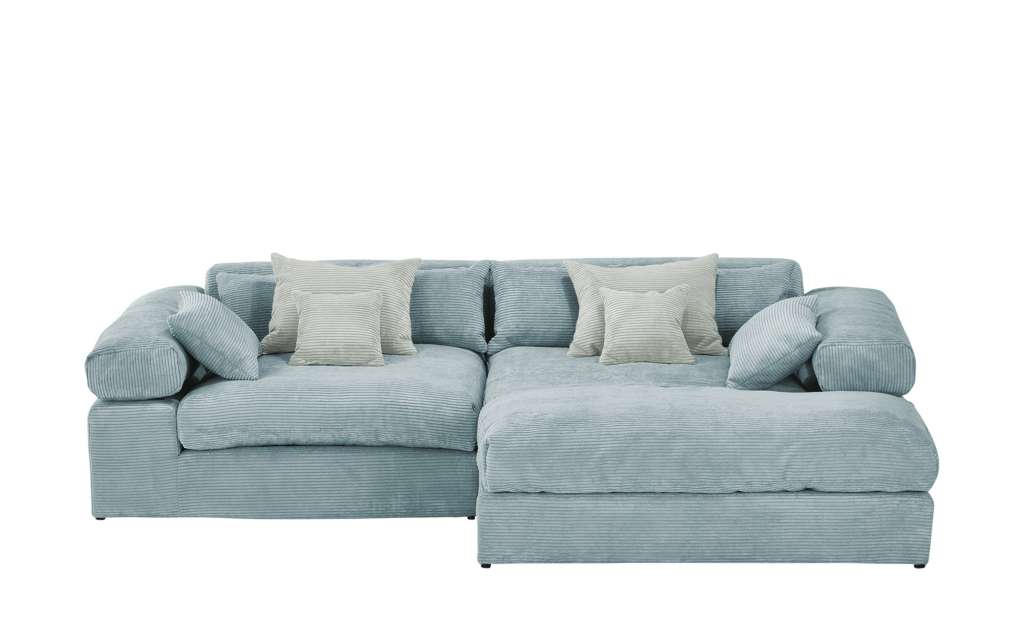 smart Ecksofa  Lianea ¦ blau ¦ Maße (cm): H: 86 Polstermöbel > Sofas > Ecksofas - Höffner