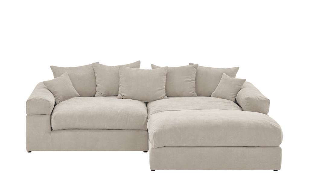 smart Ecksofa  Lionore ¦ weiß ¦ Maße (cm): H: 86 Polstermöbel > Sofas > Ecksofas - Höffner