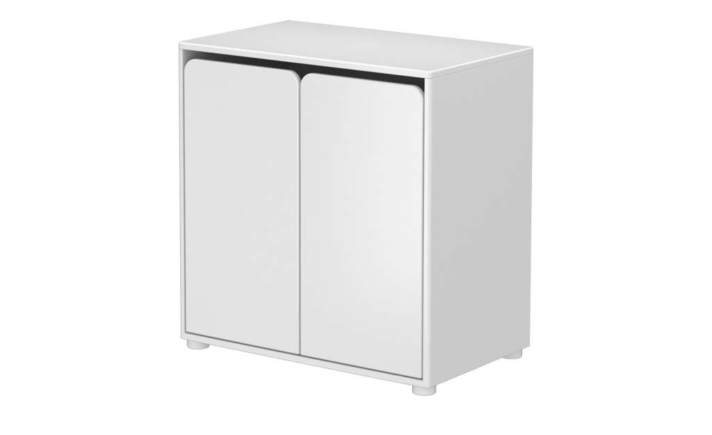 FLEXA Kommode  Flexa Cabby ¦ weiß ¦ Maße (cm): B: 72 H: 74,2 T: 43,5 Kommoden & Sideboards > Kommoden - Höffner