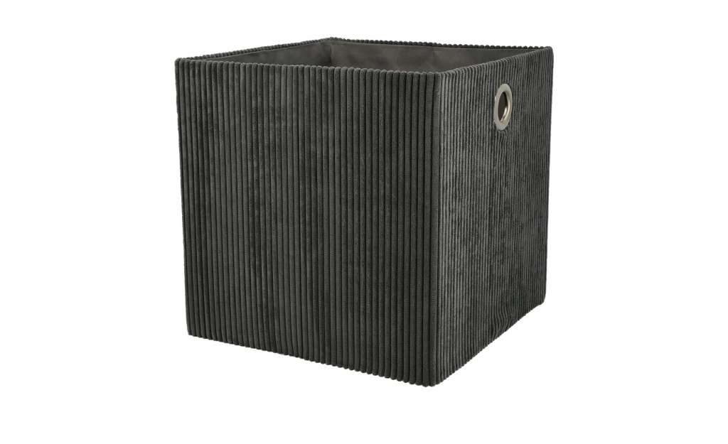 Aufbewahrungsbox ¦ grau ¦ Karton ¦ Maße (cm): B: 30 H: 30 T: 30 Regale > Regal-Aufbewahrungsboxen - Höffner