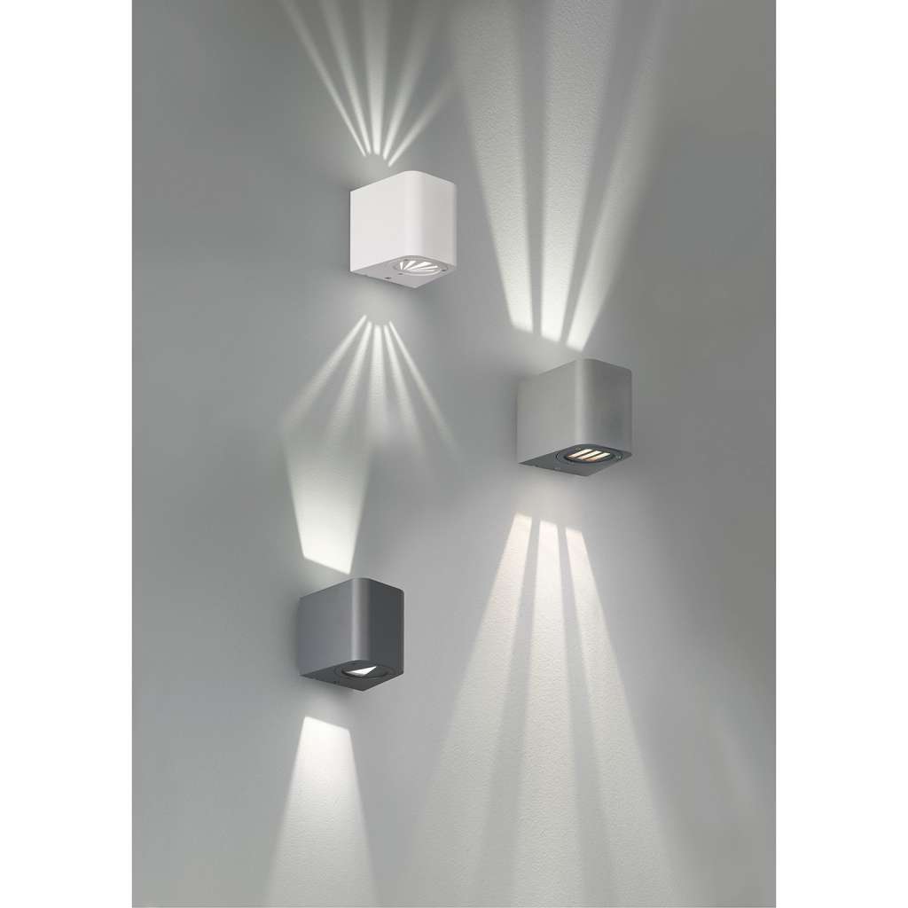 home24 LED-Wandleuchte Bogota