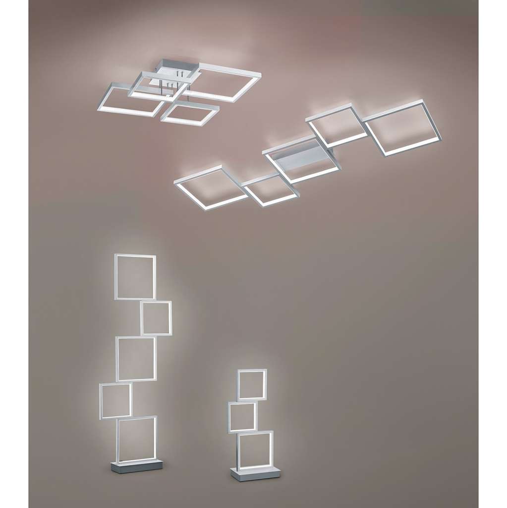home24 LED-Stehleuchte Sorrento