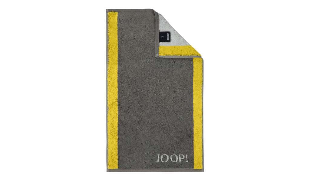 JOOP! Gästetuch  JOOP 1676 Frame Contour ¦ grau ¦ 100% Baumwolle ¦ Maße (cm): B: 30 Badtextilien und Zubehör > Handtücher & Badetücher > Gästetücher - Höffner