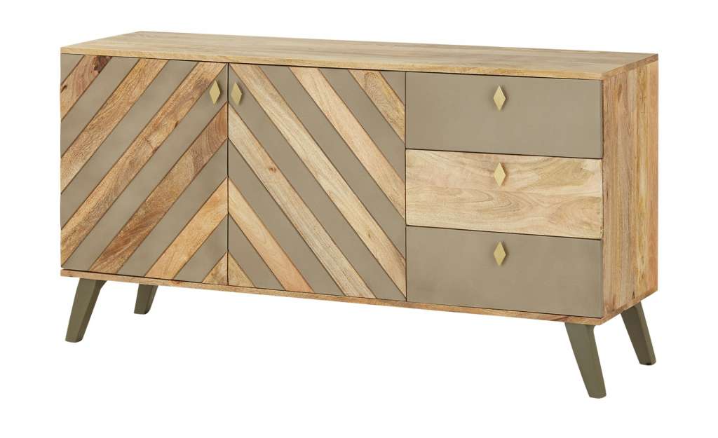 Sideboard  Rho ¦ holzfarben ¦ Maße (cm): B: 145 H: 75 T: 42 Kommoden & Sideboards > Sideboards - Höffner