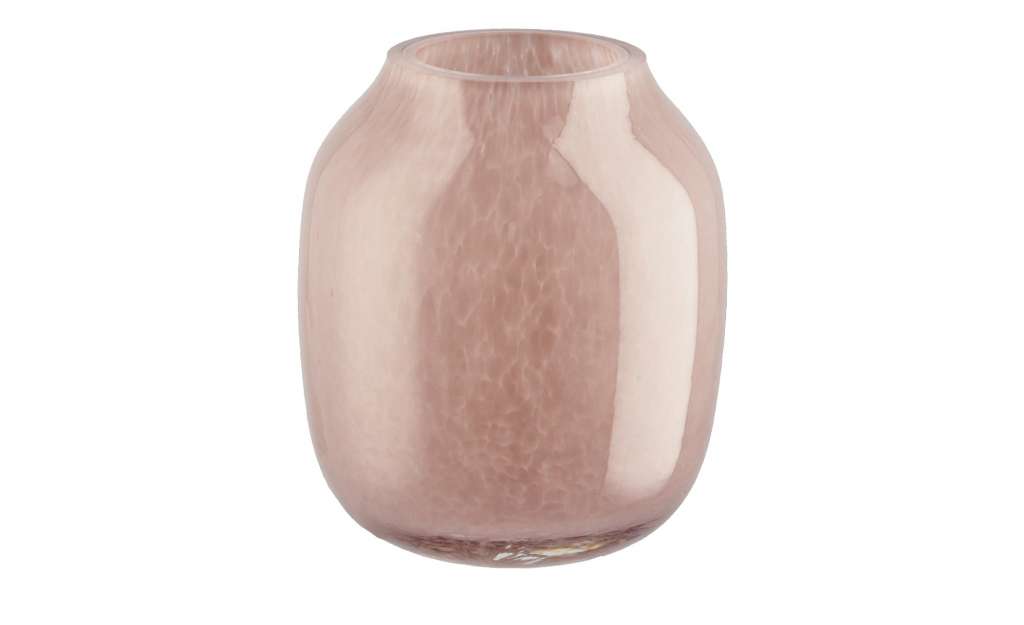 Vase ¦ rosa/pink ¦ Glas  ¦ Maße (cm): H: 11,5 Ø: 10 Dekoration > Vasen - Höffner