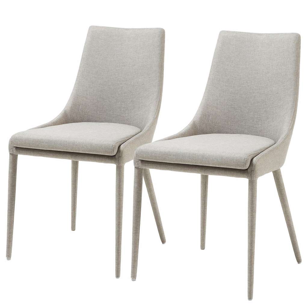 home24 Polsterstuhl Doyline I (2er-Set)