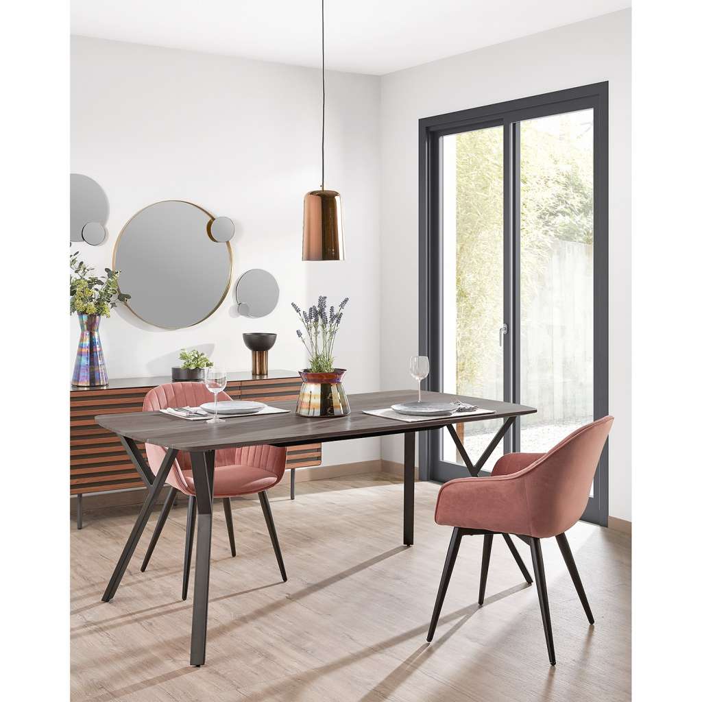 home24 Armlehnenstuhl Haslet I (2er-Set)