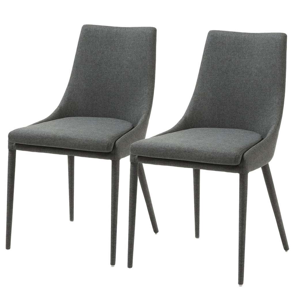 home24 Polsterstuhl Doyline I (2er-Set)