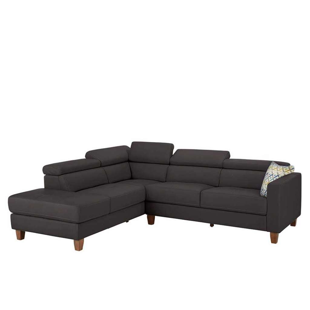 Relaxsofa in Dunkelbraun Armlehnen