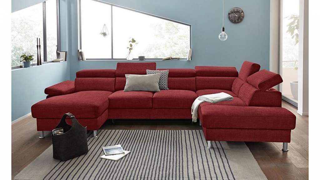 Nova Via Wohnlandschaft, wahlweise mit Bettfunktion