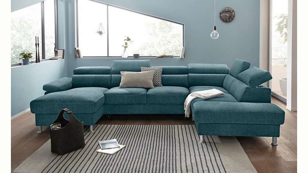 Nova Via Wohnlandschaft, wahlweise mit Bettfunktion