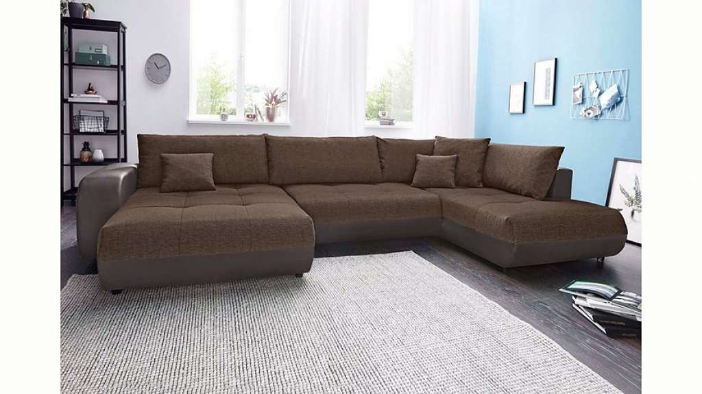 Nova Via Wohnlandschaft, wahlweise mit Bettfunktion