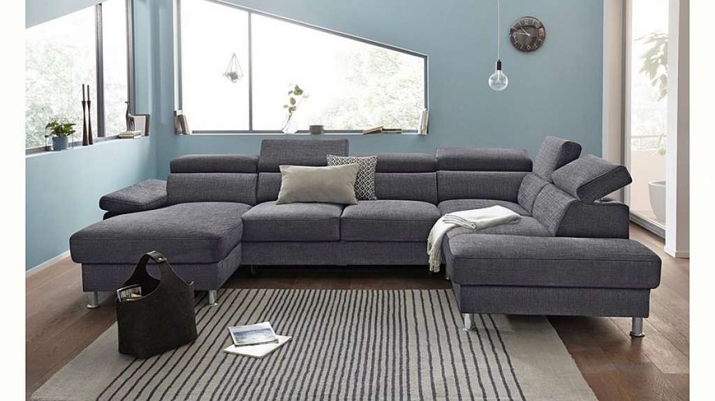 Nova Via Wohnlandschaft, wahlweise mit Bettfunktion