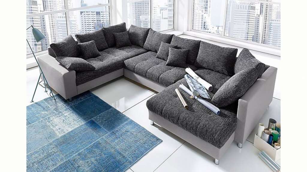 Nova Via Wohnlandschaft, wahlweise mit Kaltschaum (140kg Belastung/Sitz) und RGB-LED-Beleuchtung